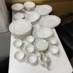 RARE FRANCONIA KRAUTHEIM CHINA SET GLORIA PATTERN BAVARIA GERMANY (50 PCS)