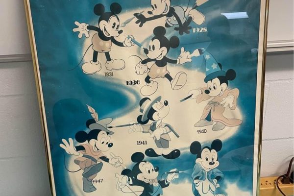 Disney History of Mickey Mouse Poster.....