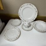 RARE FRANCONIA KRAUTHEIM CHINA SET GLORIA PATTERN BAVARIA GERMANY (50 PCS) - Image 6